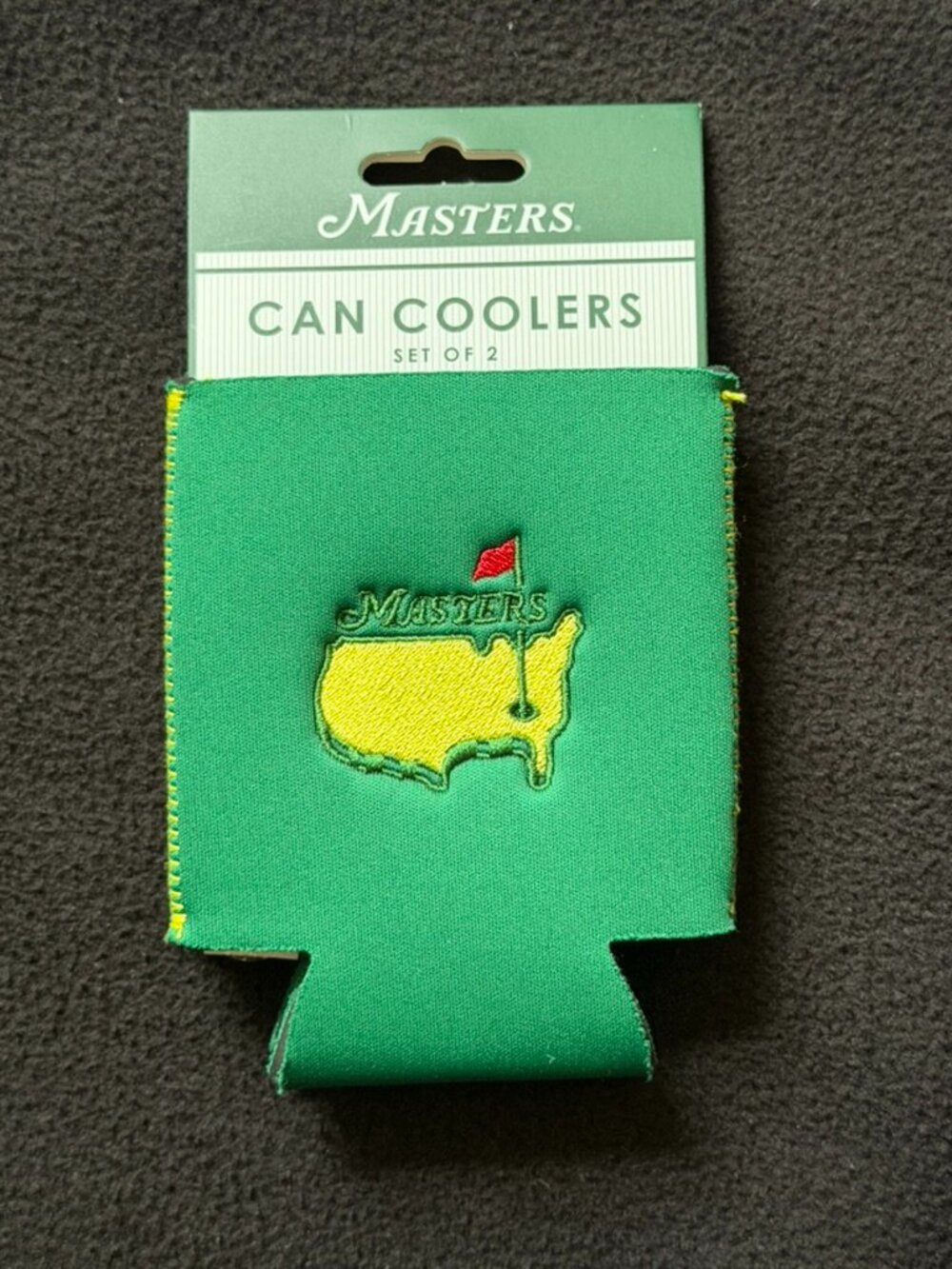 2026 Masters Tournament Can Coolers Set of 2 Augusta National Golf Koozie